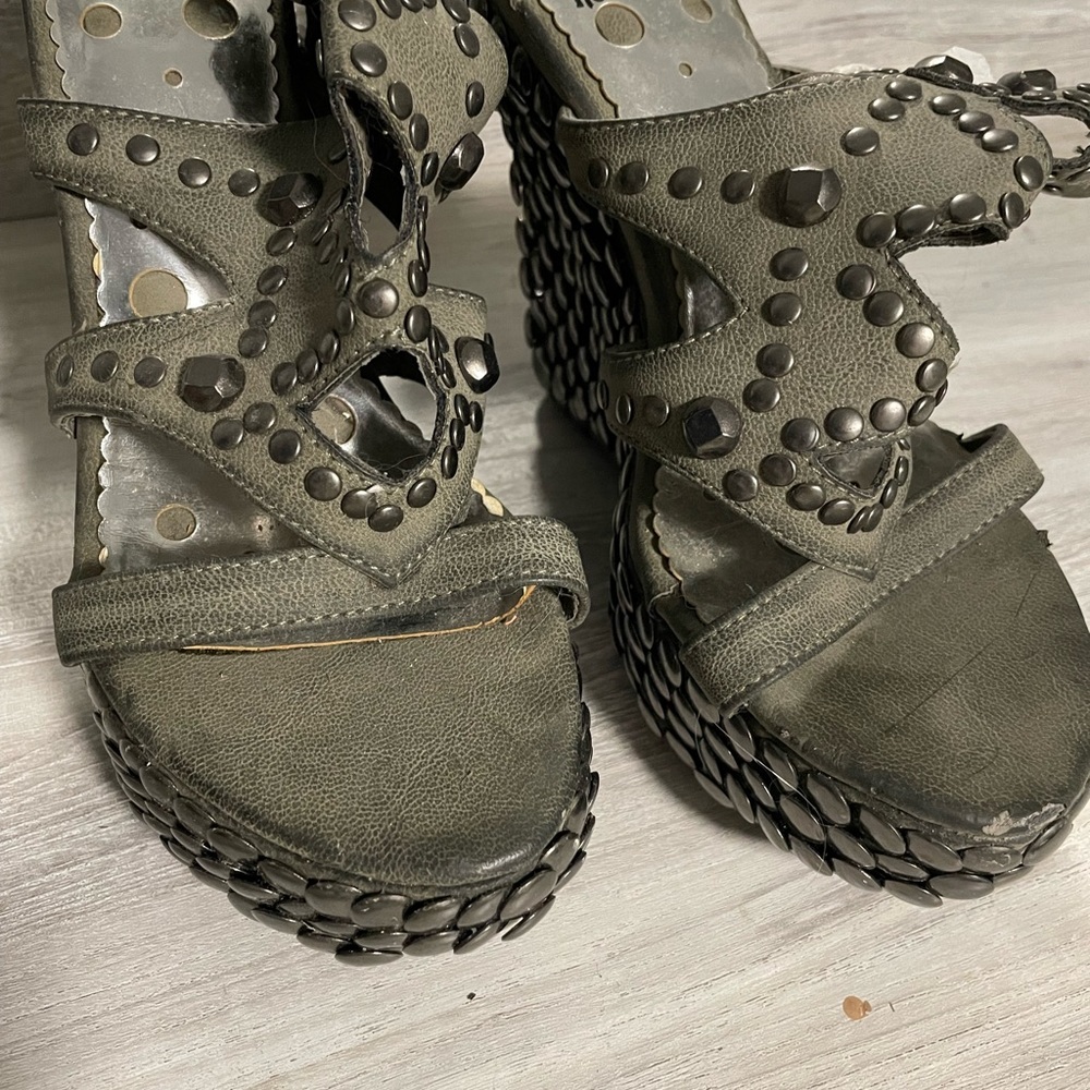 Not Rated Platform Studded shoes size 6